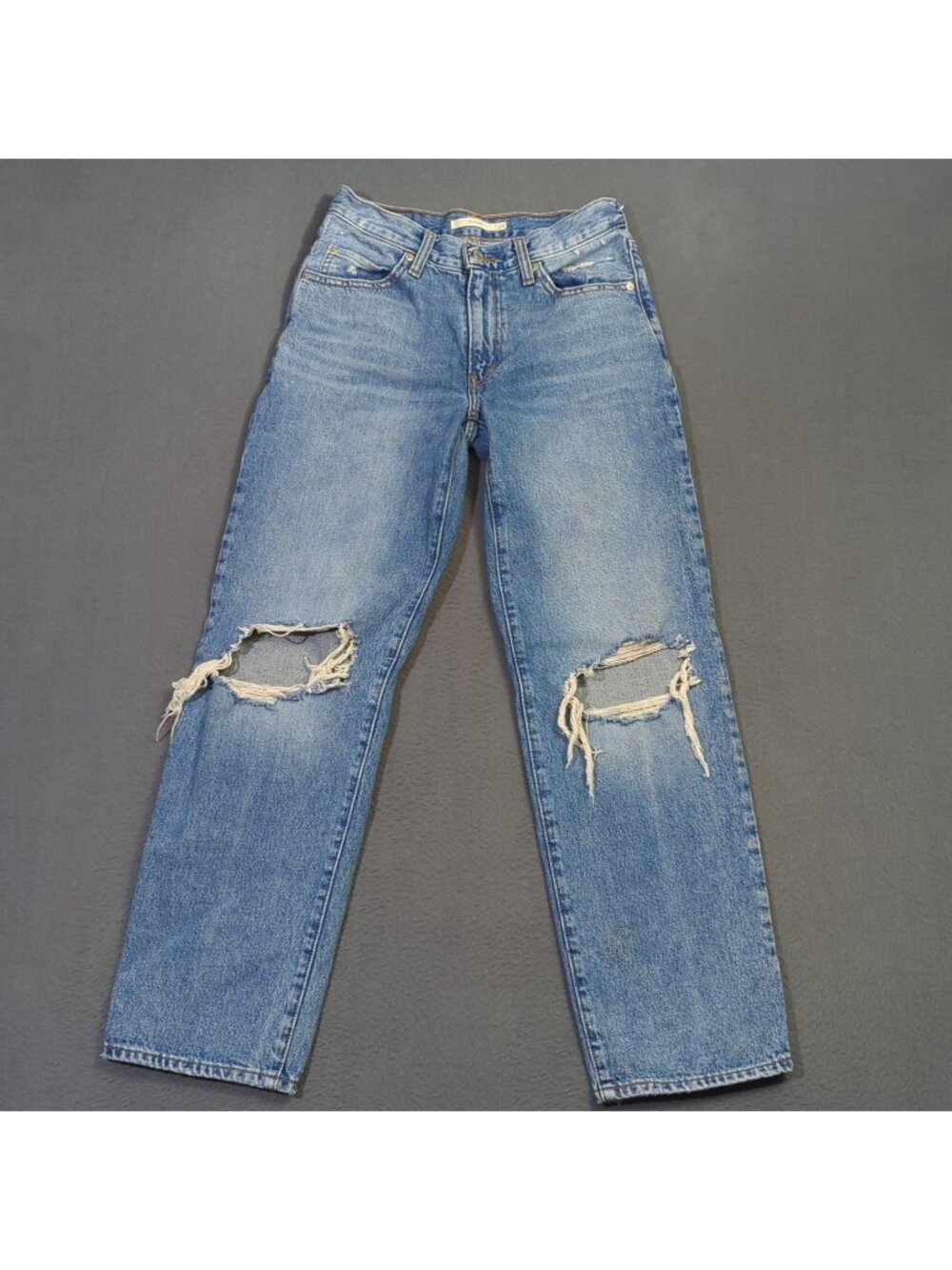 Levi's Jeans Women's 25x31 Fits 28x28 Blue '94 Baggy Distressed